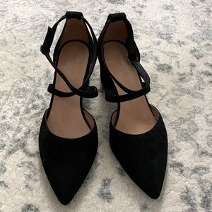 Garnet Hill suede shoes